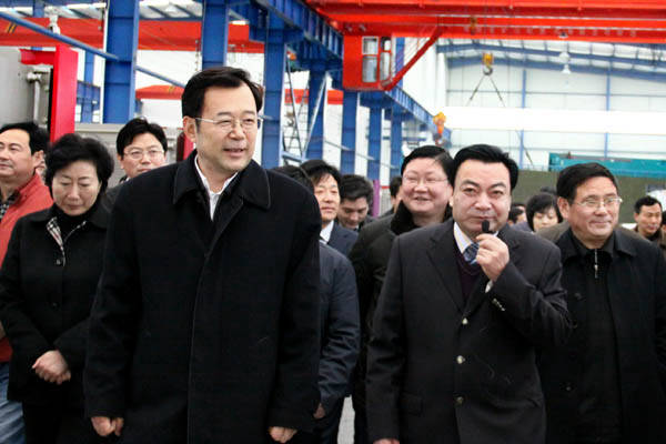 國(guó)家發(fā)改委副主任孫志剛來中德機(jī)床調(diào)研 國(guó)家發(fā)改委副主任孫志剛來中德機(jī)床調(diào)研