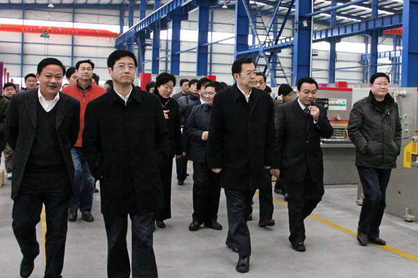 國(guó)家發(fā)改委副主任孫志剛來我公司參觀視察 國(guó)家發(fā)改委副主任孫志剛來我公司參觀視察
